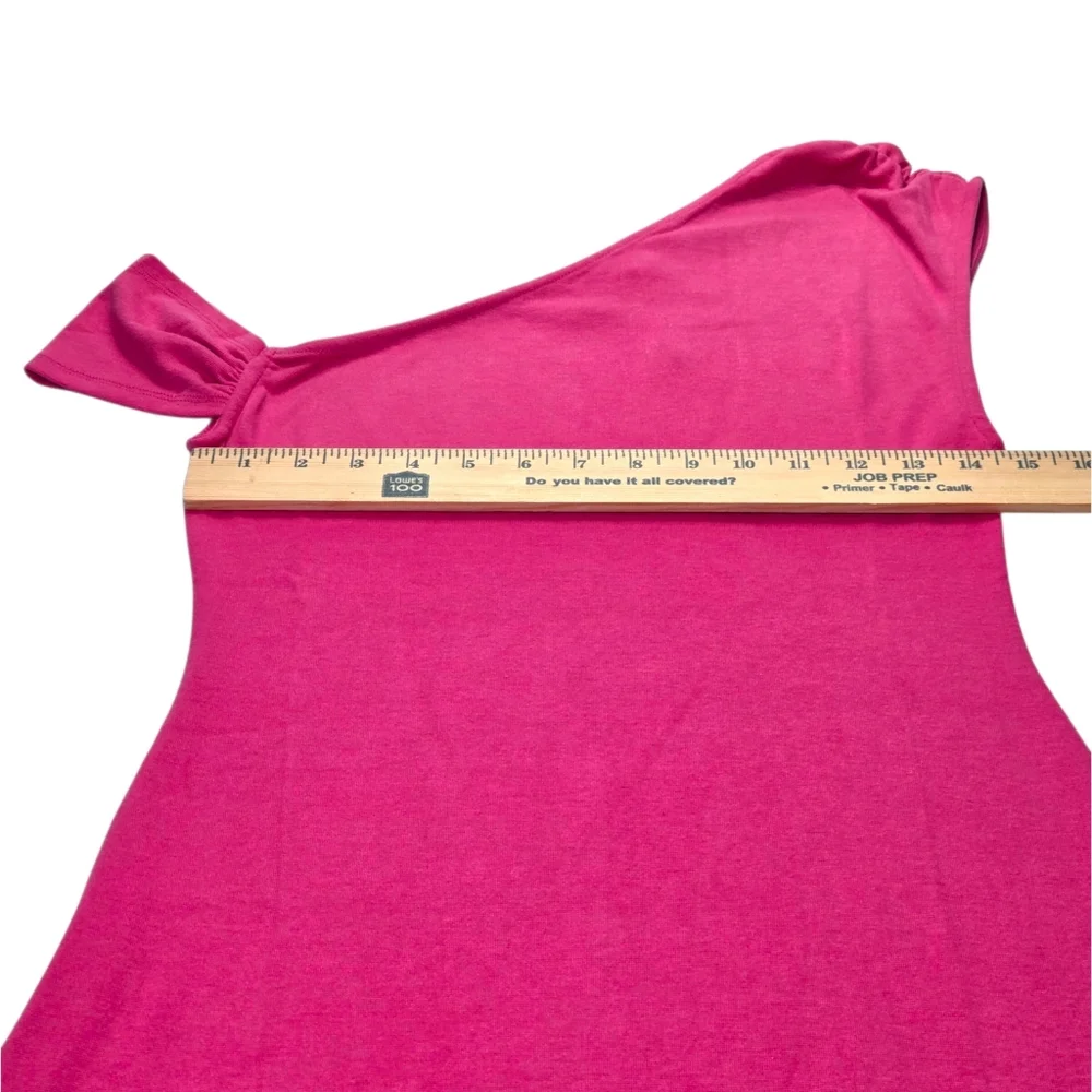 Free People Beach Cora Mini Dress Beetroot Pink Off Shoulder Bodycon Small NWT